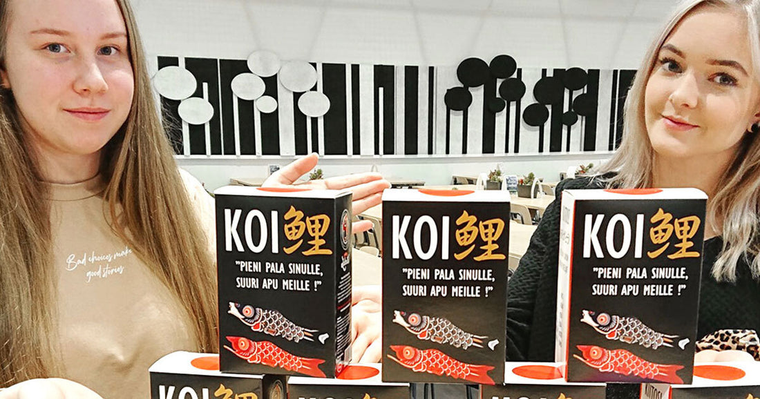 Personoitu Koi-lakritsirasia