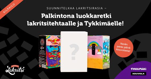 Suunnitelkaa yhdessä lakritsirasia – palkintona luokkaretki!