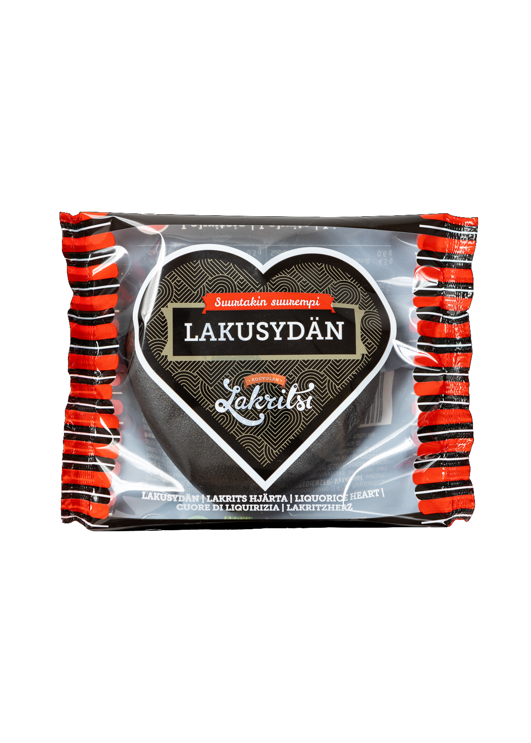 Liquorice heart 80g