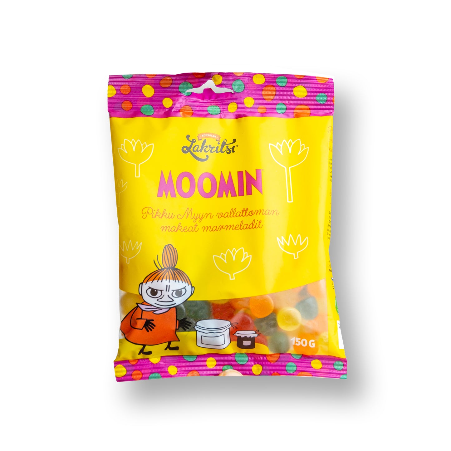 Kouvolan Lakritsi x Moomin Pikku Myyn marmeladit 150g