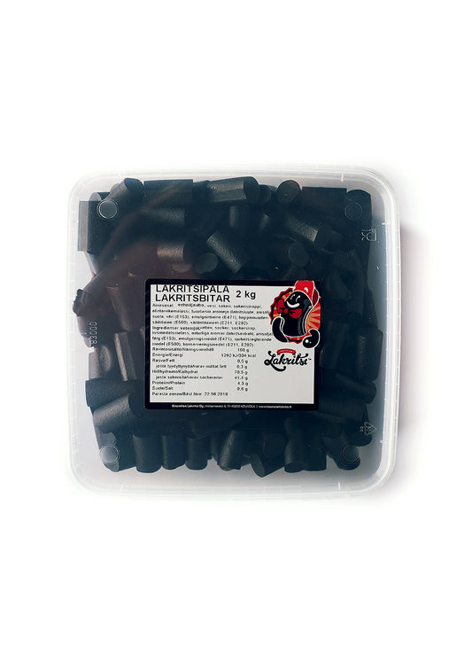 Liquorice bites 2kg