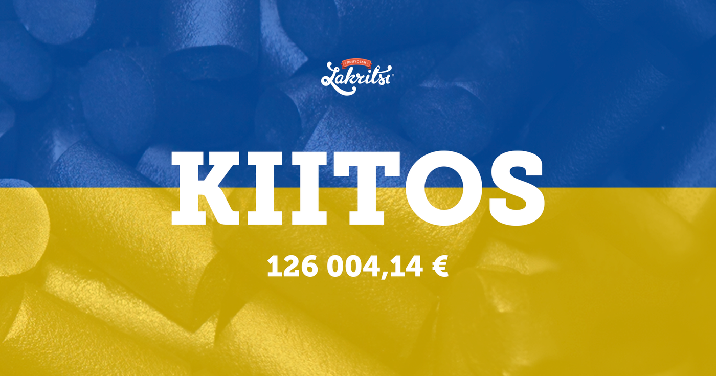 Keräsimme yli 120 000 € ukrainalaisille perheille