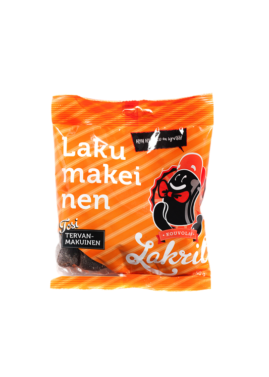 Lakritssötsaken med smak av tjära 150g