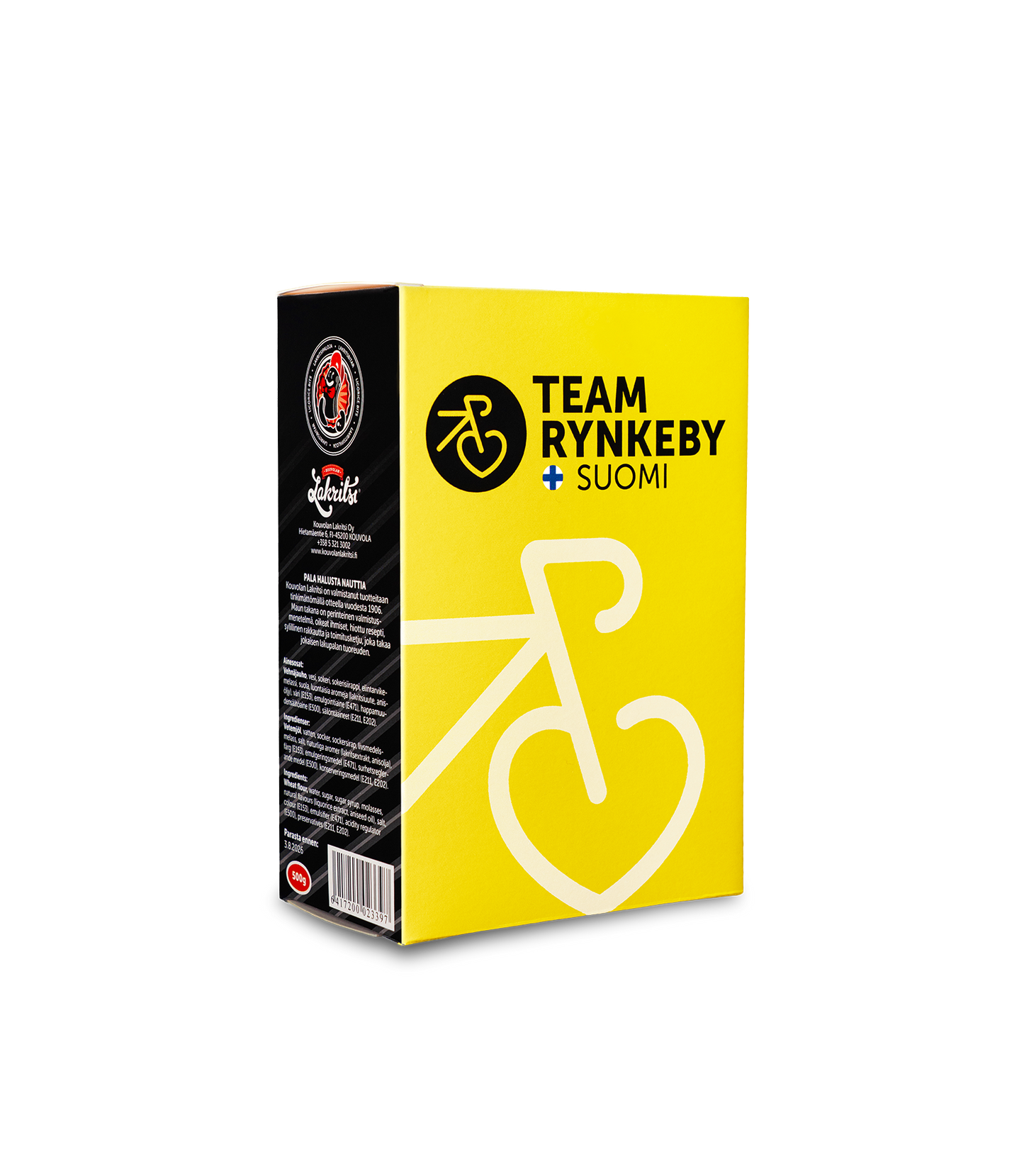 Team Rynkeby x Kouvolan Lakritsi lakurasia 500g