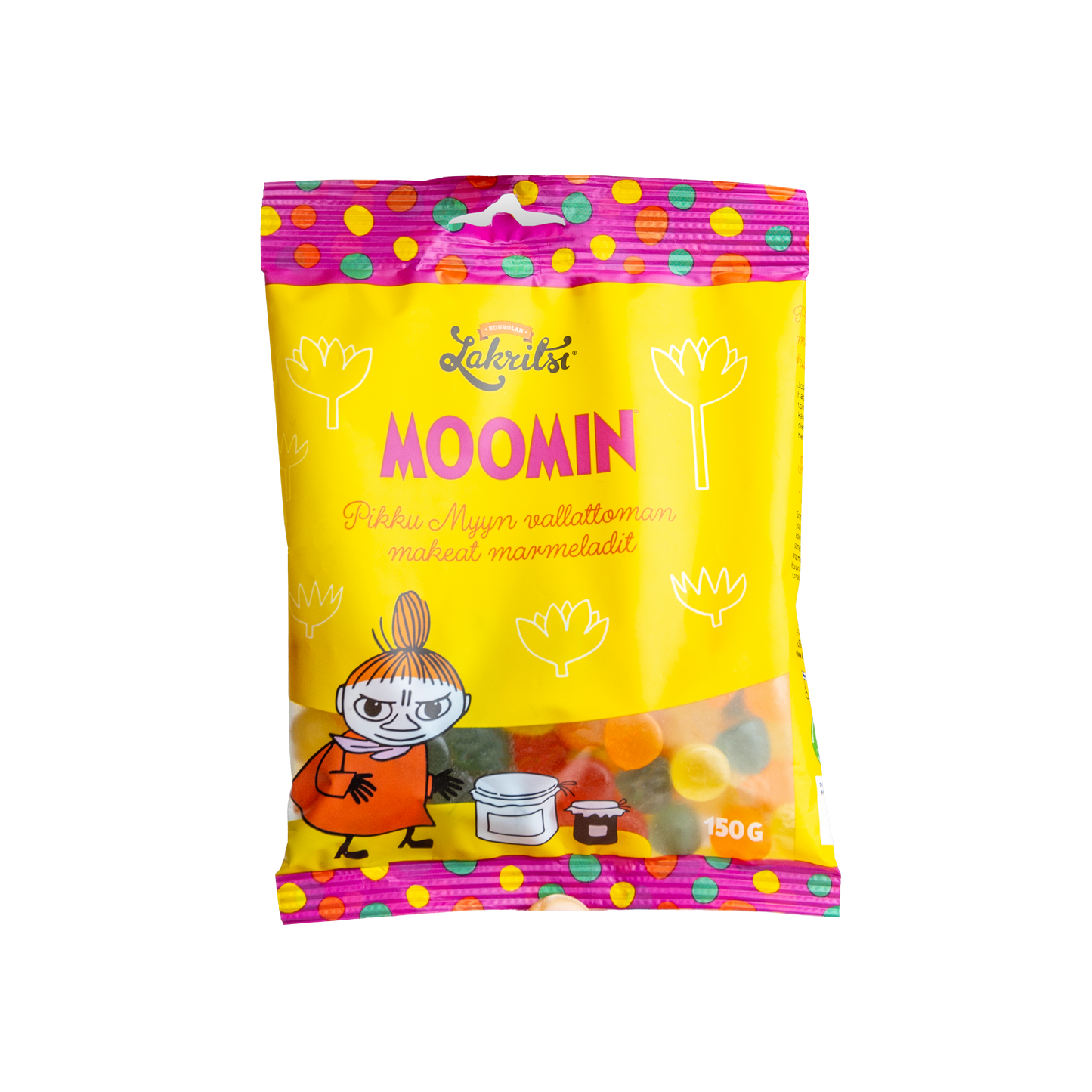Kouvolan Lakritsi x Moomin Pikku Myyn marmeladit 150g